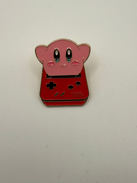 Pink Puff Gamer Pin