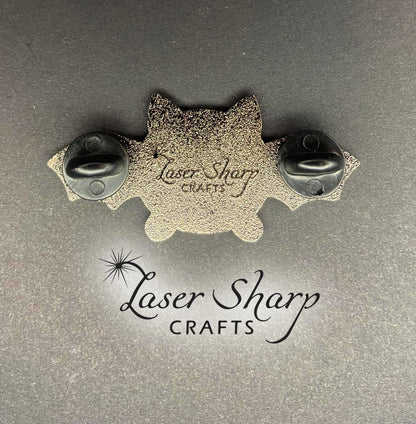 Boop The Bat Enamel Pin