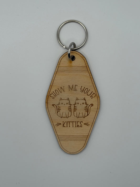 Show Your Kitties Keychain