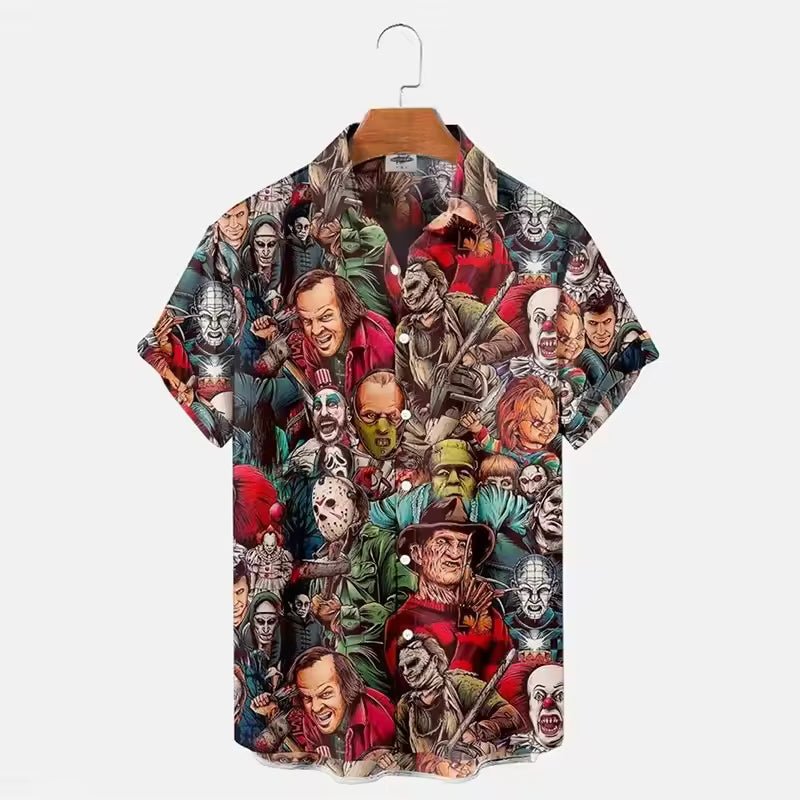 Horror Button Up Shirt